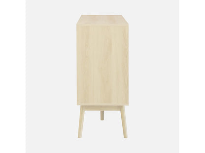 Buffet Linéaire Japandi Bois Naturel - Linear