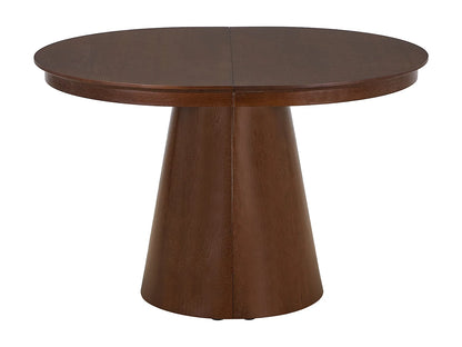 Table Extensible Japandi Frêne Naturel Foncé - Prisla