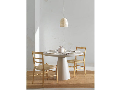 Lot De 4 Chaises Japandi Bois Toon Naturel - Toon