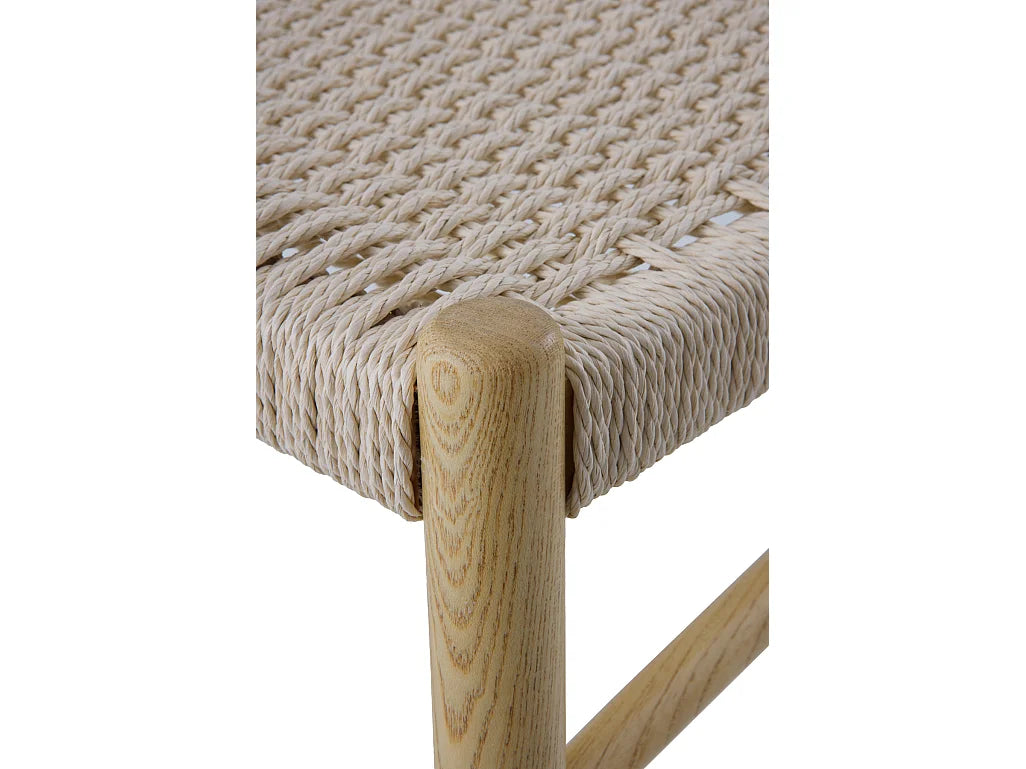Lot De 4 Chaises Japandi Bois Toon Naturel - Toon