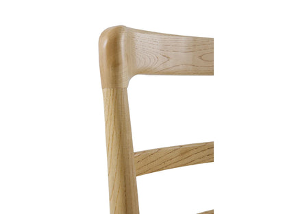 Lot De 4 Chaises Japandi Bois Toon Naturel - Toon