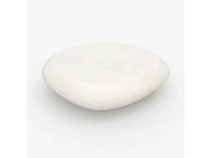 Table Basse Japandi Organique Béton Blanc  - Maui