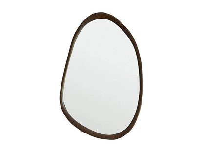 Miroir Forme Japandi Mindi Finition Noyer - Organique