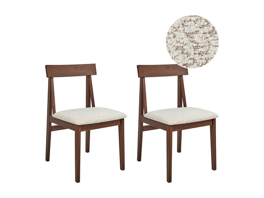 Chaise Japandi Salle À Manger Hévéa Beige - Isle