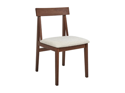Chaise Japandi Salle À Manger Hévéa Beige - Isle