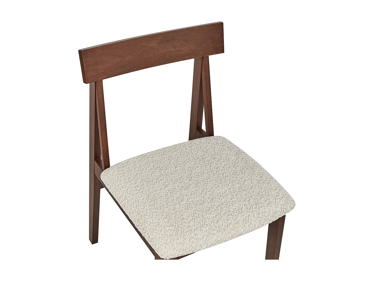 Chaise Japandi Salle À Manger Hévéa Beige - Isle