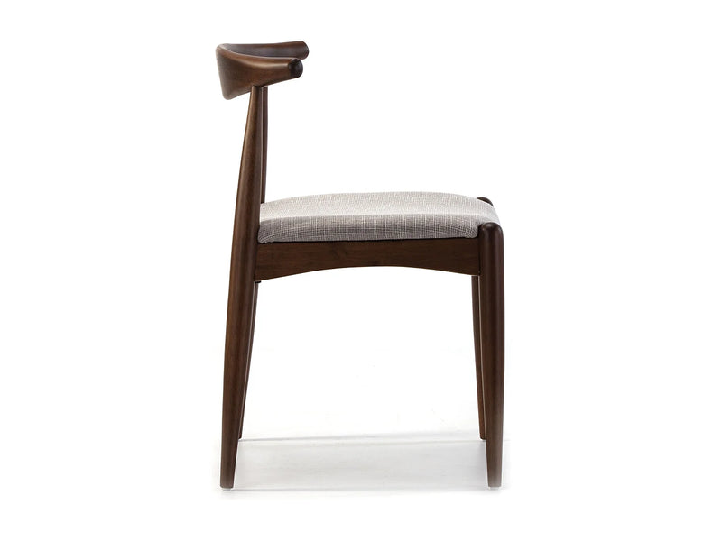 Pack Duo Chaises Japandi Couleur Noyer - Corzo