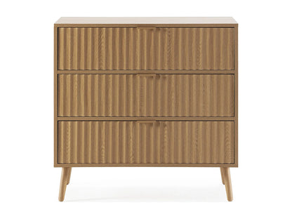 Commode Nuit Japandi Coloris Chêne - Lluvi