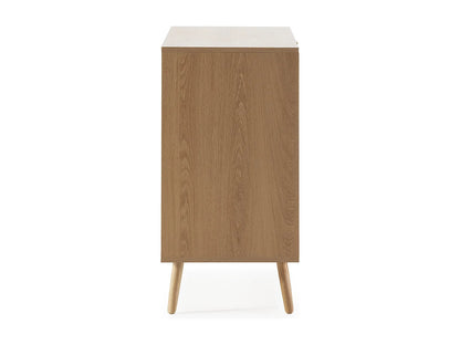 Commode Nuit Japandi Coloris Chêne - Lluvi