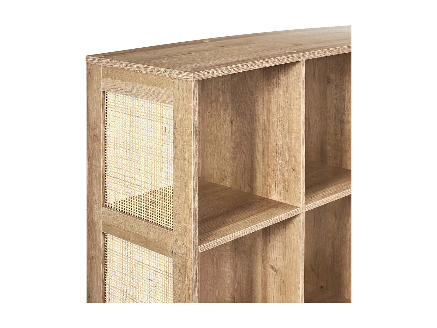 Rangement Modulable Japandi Cannage Bois - Bali