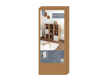 Rangement Modulable Japandi Cannage Bois - Bali