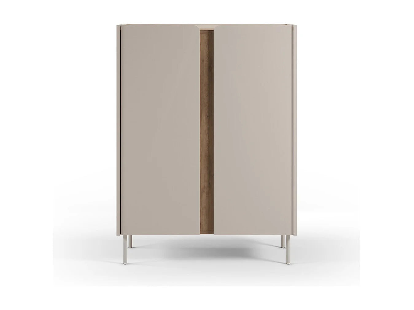 Buffet Haut Japandi Bois Et Métal - Boxy