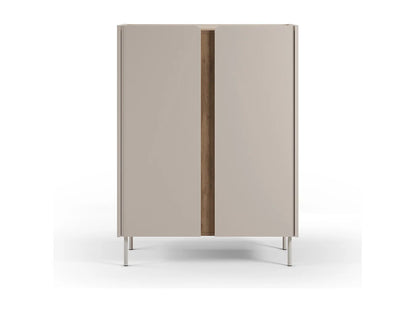 Buffet Haut Japandi Bois Et Métal - Boxy