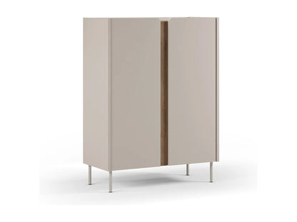 Buffet Haut Japandi Bois Et Métal - Boxy