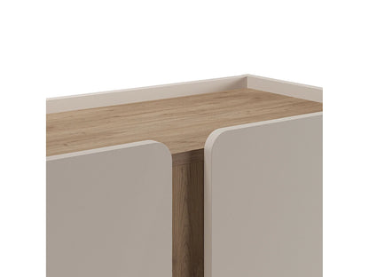 Buffet Haut Japandi Bois Et Métal - Boxy
