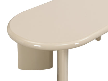 Table Basse Japandi Beige Laqué - Tabemi