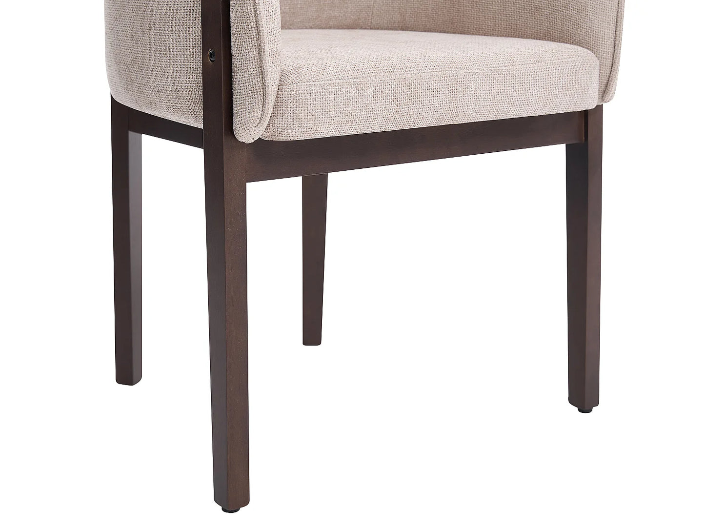 Duo Chaises Japandi Texture Naturel Foncé Beige - Lylaba