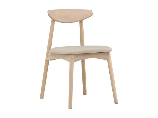 Duo Chaises Japandi Salle À Manger Élégantes - Loome