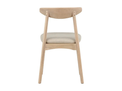 Duo Chaises Japandi Salle À Manger Élégantes - Loome