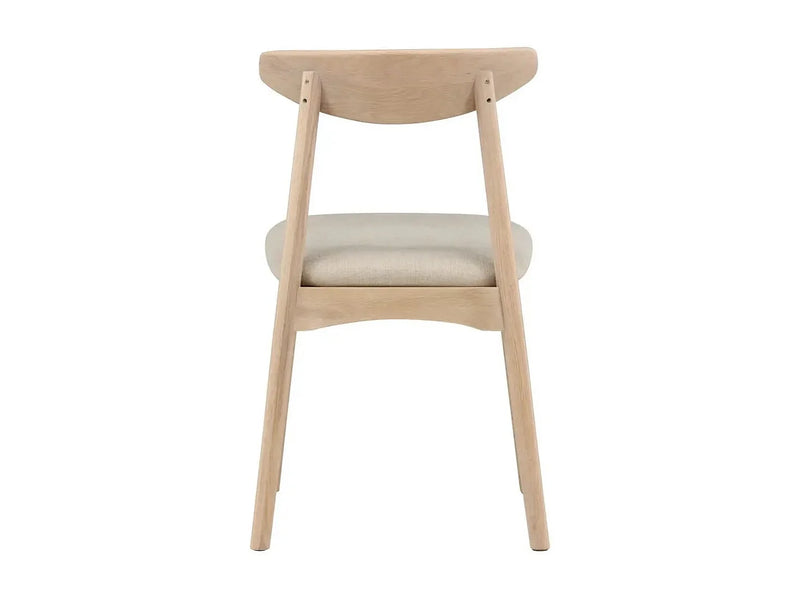 Duo Chaises Japandi Salle À Manger Élégantes - Loome