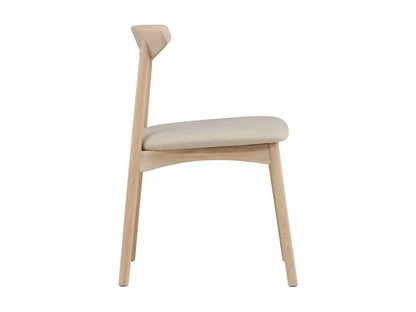 Duo Chaises Japandi Salle À Manger Élégantes - Loome