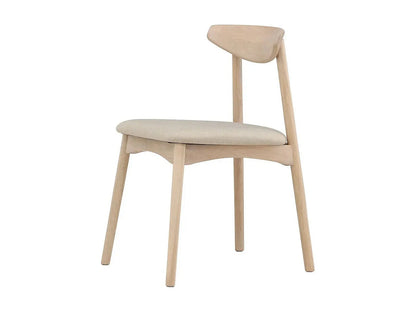 Duo Chaises Japandi Salle À Manger Élégantes - Loome