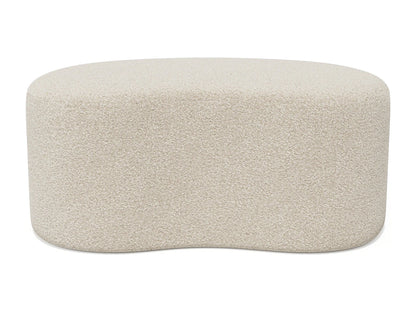 Pouf Géant Japandi Bouclette Crème - Dune