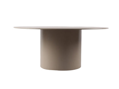 Table Basse Japandi Métal Beige Minimaliste - Jovenia