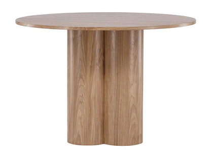Table Ronde Japandi En Bois Design - Oly