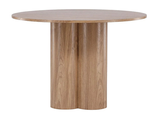 Table Ronde Japandi En Bois Design - Oly