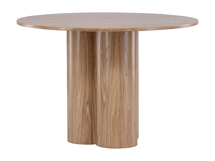 Table Ronde Japandi En Bois Design - Oly