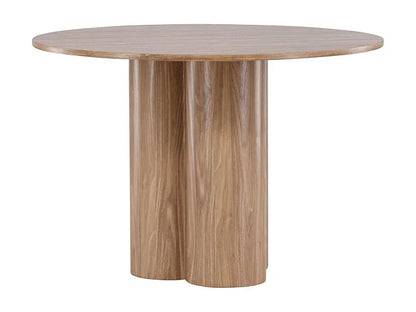 Table Ronde Japandi En Bois Design - Oly