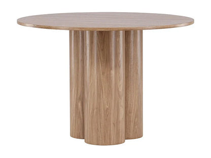 Table Ronde Japandi En Bois Design - Oly
