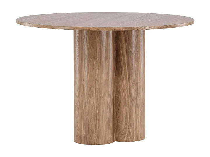 Table Ronde Japandi En Bois Design - Oly