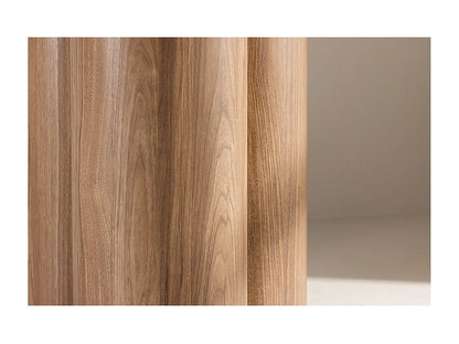 Table Ronde Japandi En Bois Design - Oly