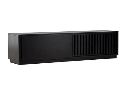 Meuble TV Japandi Design Bois Naturel - Luro