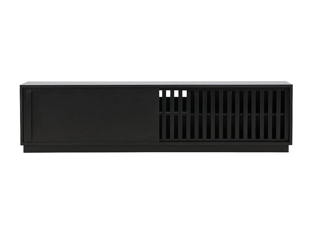 Meuble TV Japandi Design Bois Naturel - Luro