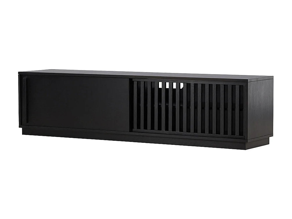 Meuble TV Japandi Design Bois Naturel - Luro