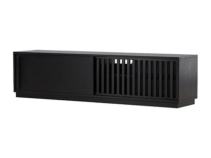 Meuble TV Japandi Design Bois Naturel - Luro