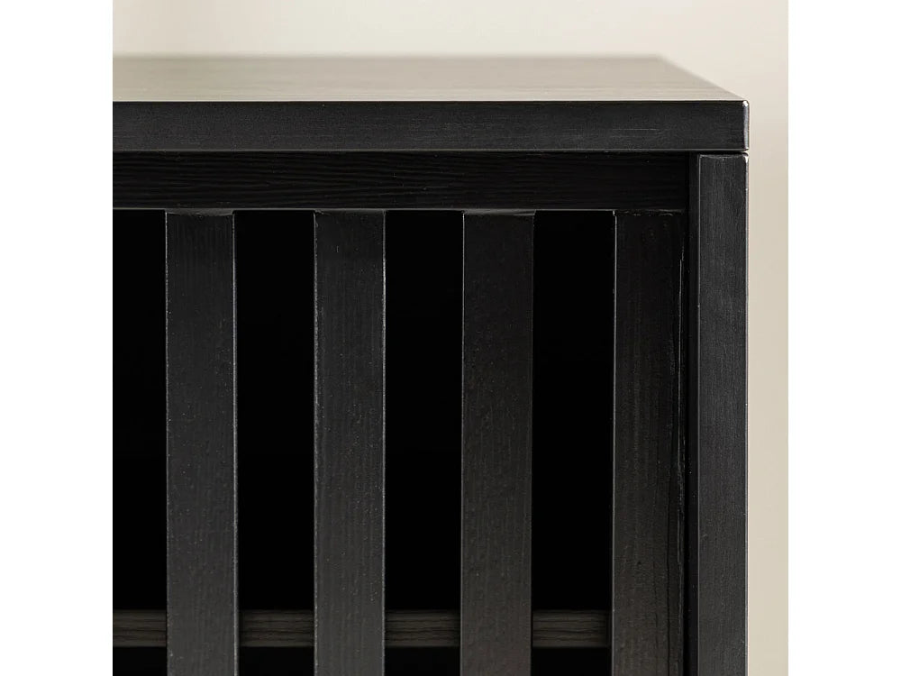 Meuble TV Japandi Design Bois Naturel - Luro