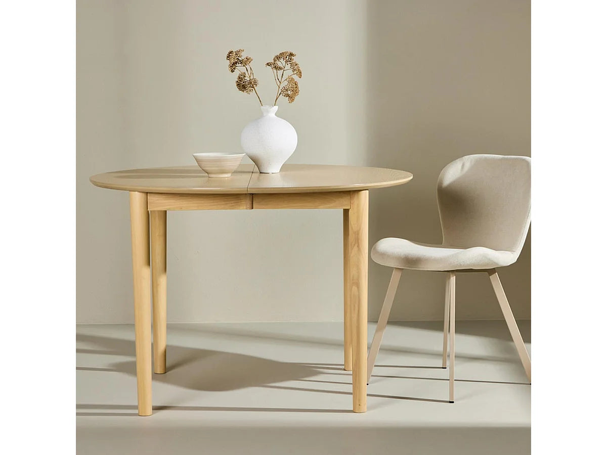 Table Extensible Japandi Naturel 150cm - Gilda