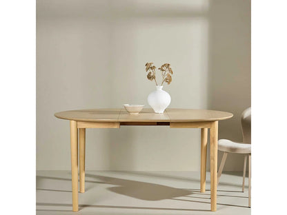 Table Extensible Japandi Naturel 150cm - Gilda