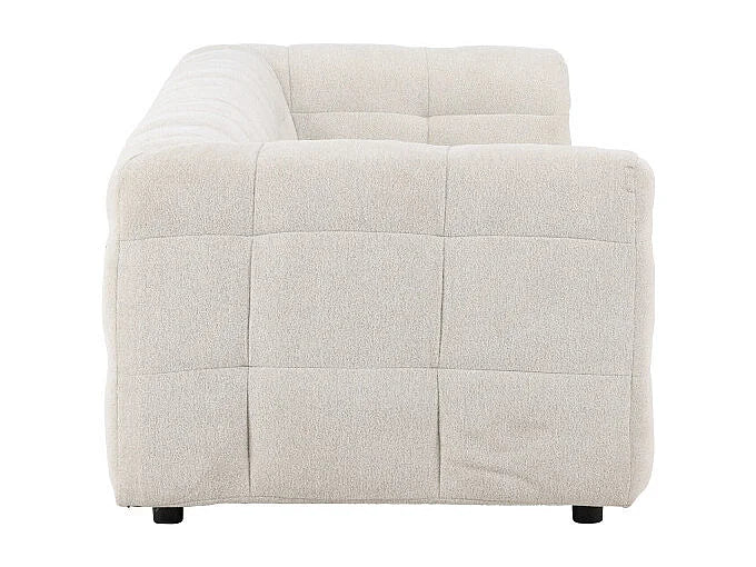 Canapé Japandi Nuage Beige Sablé 3 Places - Malou
