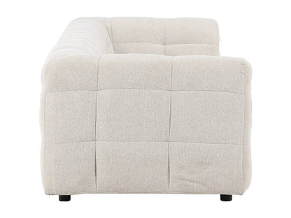 Canapé Japandi Nuage Beige Sablé 3 Places - Malou