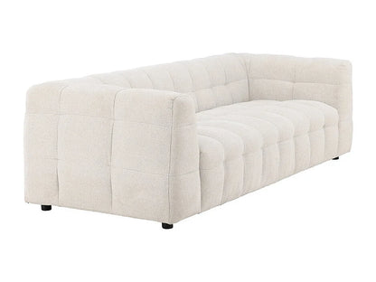 Canapé Japandi Nuage Beige Sablé 3 Places - Malou