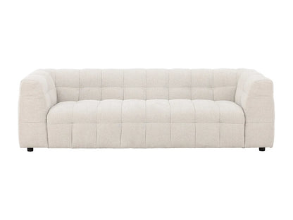 Canapé Japandi Nuage Beige Sablé 3 Places - Malou