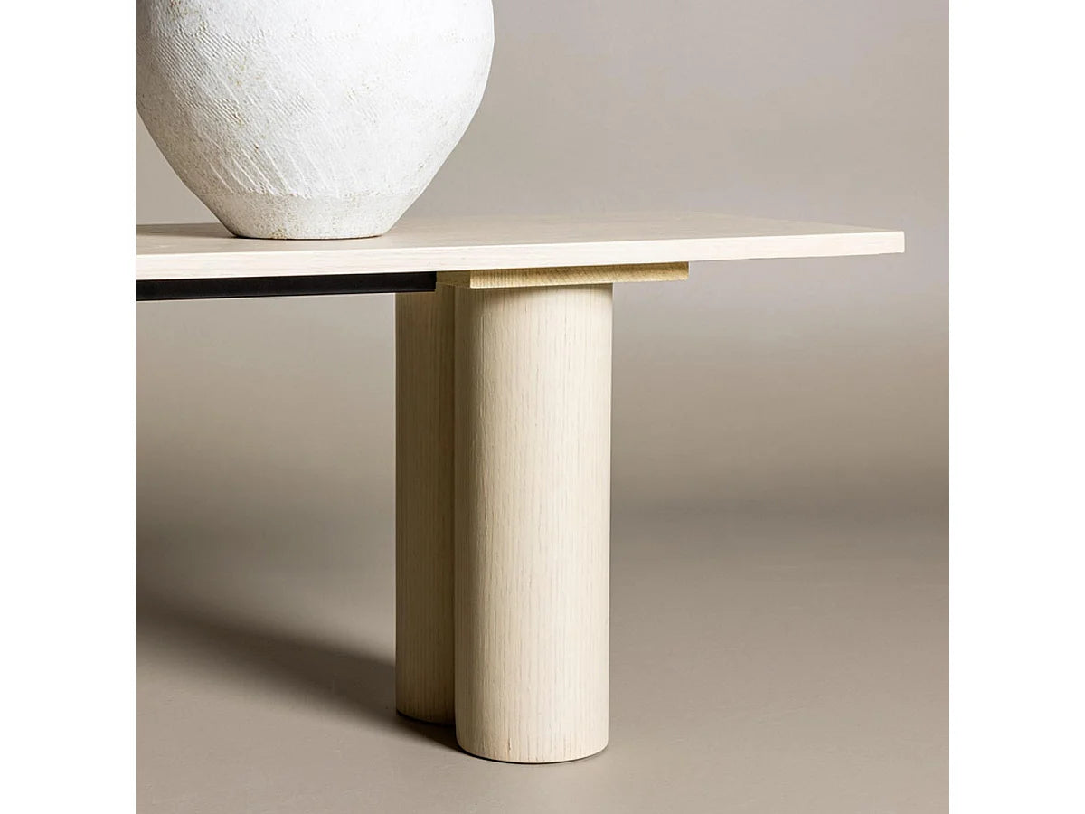 Banc Design Japandi Beige 180cm - Olivia