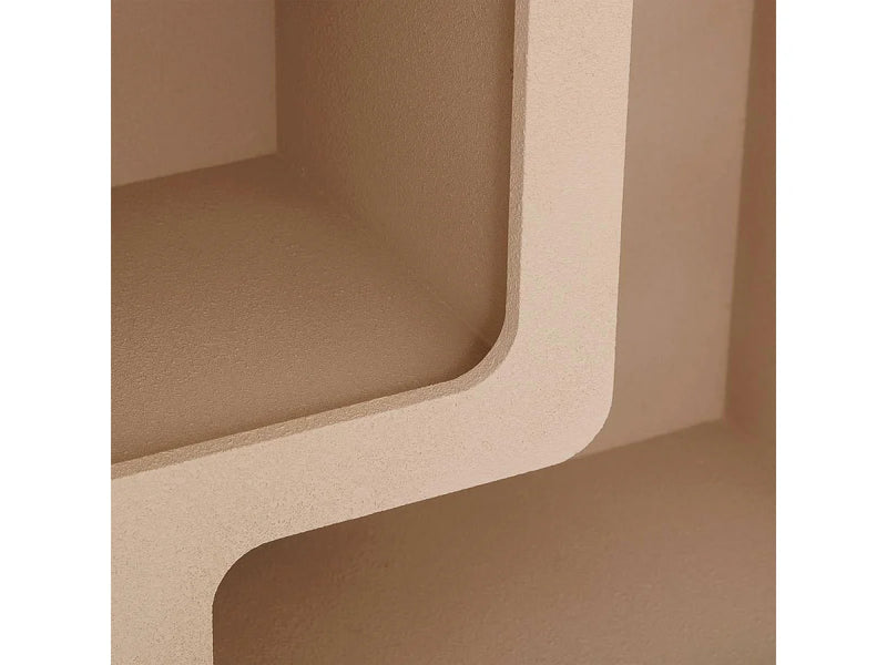 Étagère Quatre Niches Japandi Beige - Soleya