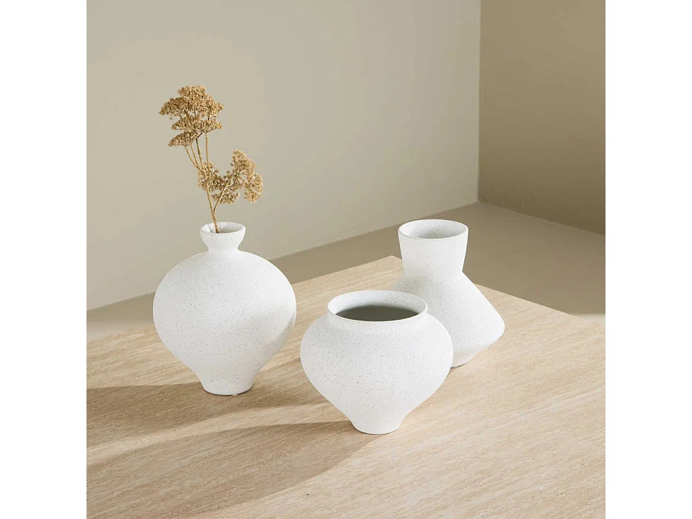 Table Basse Japandi Rectangulaire Effet Travertin - Skagen