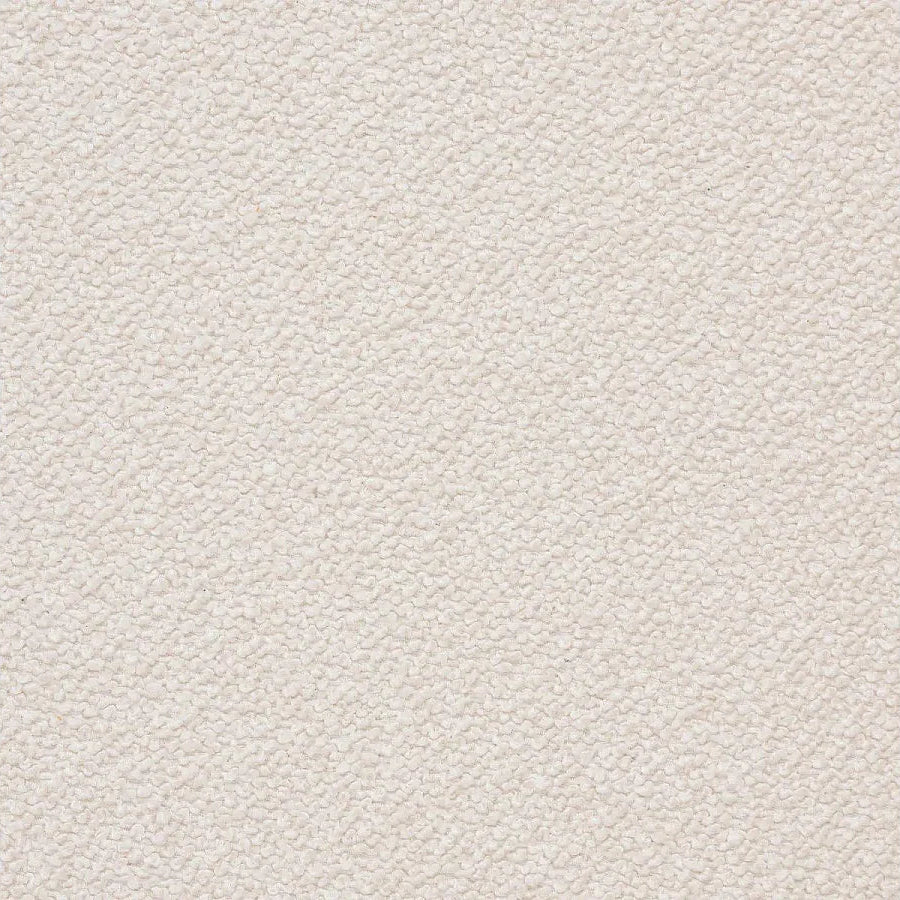 Canapé Japandi Design Organique Bouclette Blanche 3 Places - Ostuni